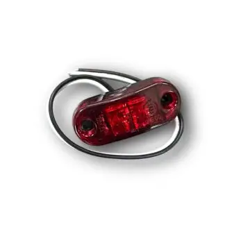 Side Marker Light - Red (15, LE, LITE, 13)