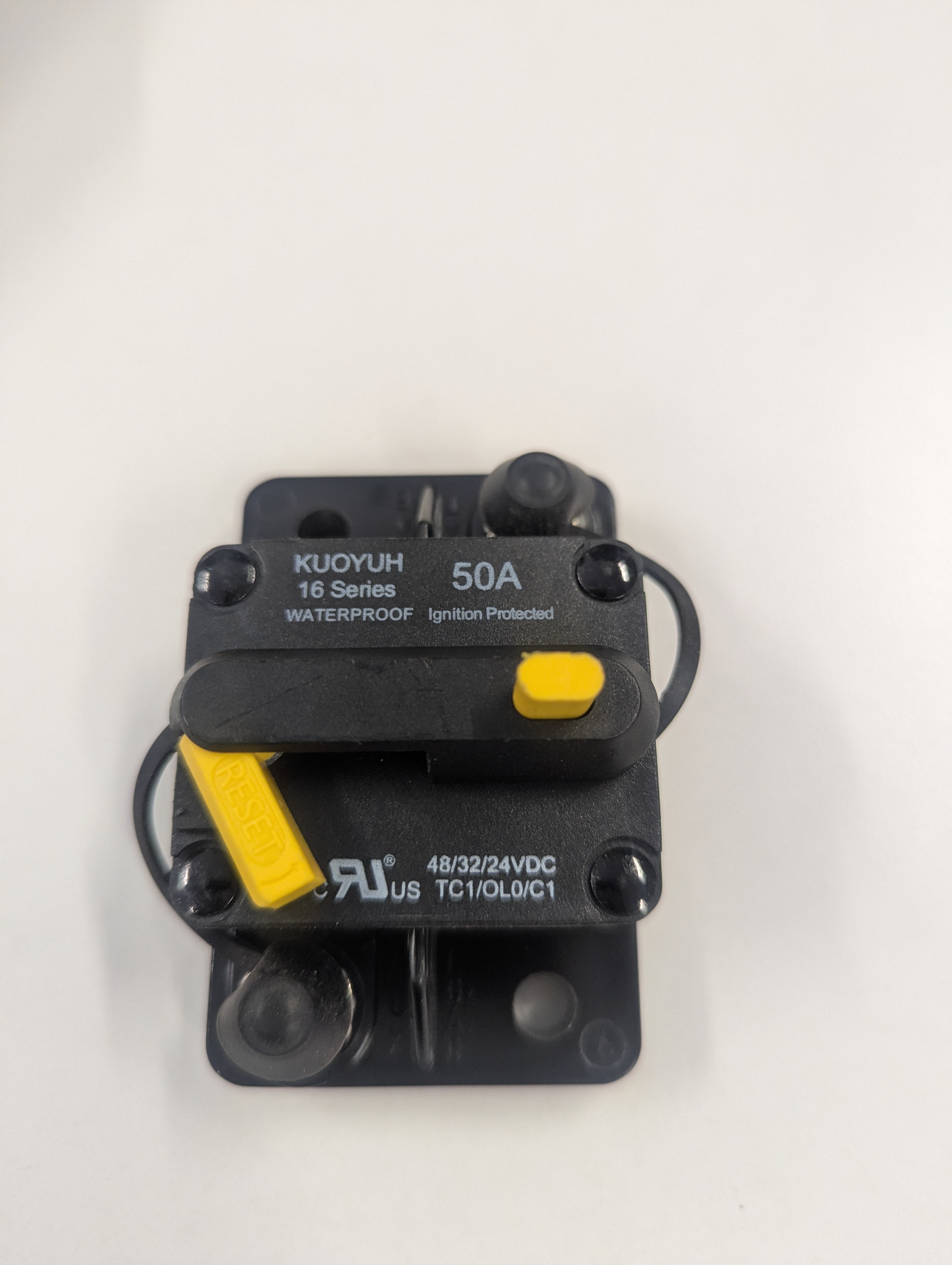 50A Resettable Battery Circuit Breaker