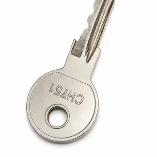 Key | Compartment Chrome Door Locks CH751